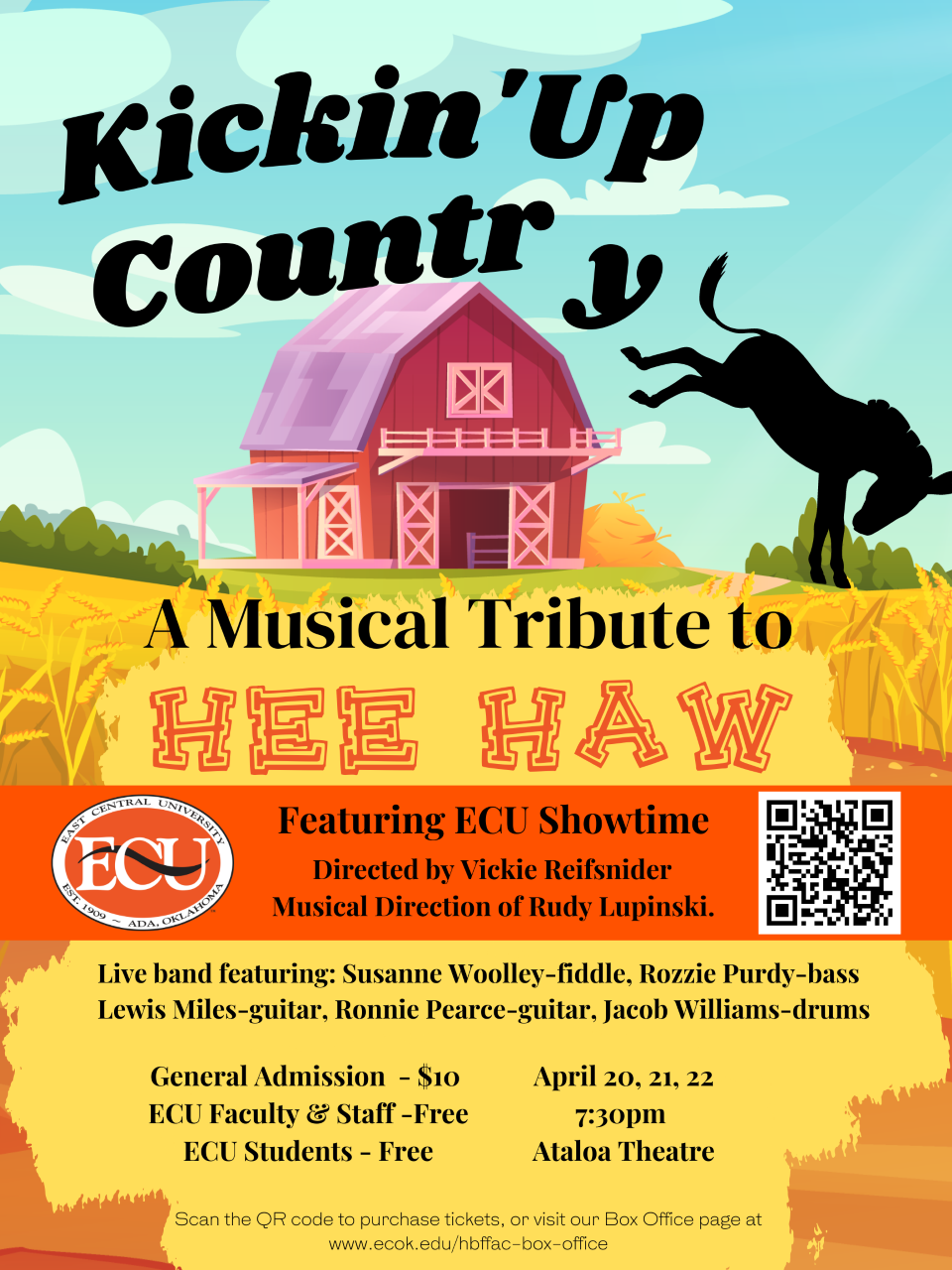 ECU Showtime Presents Kickin' Up Country East Central University